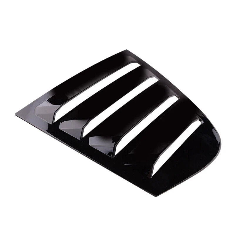 BMW 3 Series 2 x Glossy Black Side Window Louvers (2012-2019)