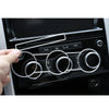 Range Rover Discovery 5 Aluminum AC Stereo Volume Buttons Cover Frame Trim