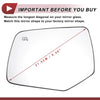 Ford Escape Heated Left Driver Side Mirror Glass (2008-2012)