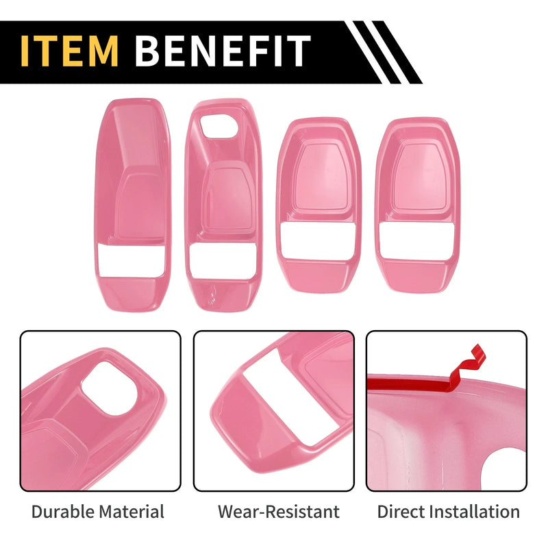 Jeep Wrangler JL JLU Interior Door Handle Bowl Cover Trims (2018-2023)
