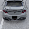 Toyota GR86, Subaru BRZ 1x Carbon Look Rear Bumper Diffuser Lip (2022-2025)