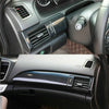 Honda Accord 4Pcs Carbon Fiber Air Outlet Frame Cover Trim (2013–2017)