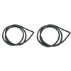 Acura RSX Front Door Weatherstrip Seals (2002-2006)