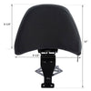 Honda Goldwing GL1800 Black Driver Rider Backrest Hardware (2018-2025)