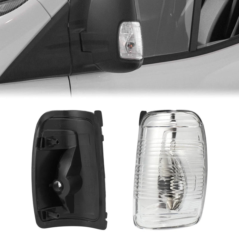 Ford Transit Left Right Wing Mirror Indicator Lamp Lens Cover (2014)