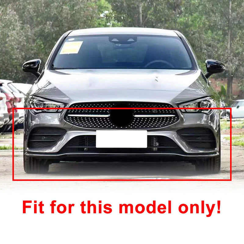 Mercedes Benz CLA C118 ABS Front Bumper Lip Splitter Spoiler (2020-2023)