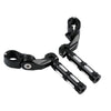 Harley Street Glide Rear Passenger Floorboards & Highway Foot Pegs (93-25)
