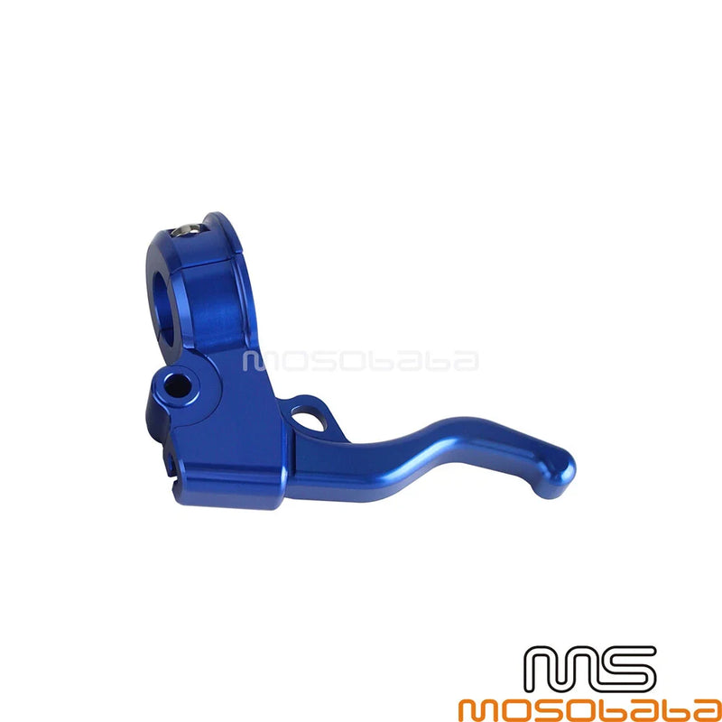 Harley Dyna Low Rider Blue Easier Pull Clutch & Brake Levers (96-17)
