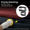 Nissan Rogue (2022-2025) Black Car Door Anti Kick Pad Sticker Protector