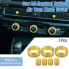 Honda Civic (2022-2023) Gold 7 x AC Control Switch Air Vent Knob Covers