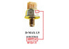 Isuzu Dmax 1.9L Fuel Rail Pressure Sensor (2016-2018)