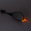 Honda CBR 600RR 1000RR Rearview Mirrors with LED Turn Signal (2003-2023)