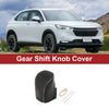 Honda HR-V (2023-2024) Black Beige Faux Leather Gear Shift Knob Cover