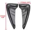 BMW F30 F31 F32 F33 Carbon Fiber Side Hood Fender Air Flow Vent Stickers