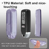 Honda Key Fob Remote Control Cover TPU Shell (Translucent Purple)
