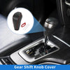 Chevrolet Cruze (2011-2015) Black Carbon Fiber Red Gear Shift Knob Cover
