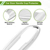 BMW X3 (2018-2022) 4 Pcs Chrome Silver Door Handle Cup Protectors