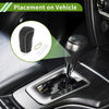 Mazda 3 (2014-2018) - Black Beige Faux Leather Car Gear Shift Knob Cover