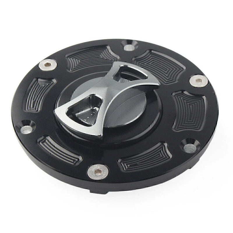 Kawasaki Ninja 250R EX250 EX300 Aluminum Fuel Gas Tank Cap Cover (2013-2014)