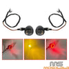 Aprilia Kawasaki LED Turn Signal Light Indicators w/Smoke Lens