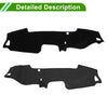 Mazda MX-5 Roadster (2006-2015) - Black 1 Set Dashboard Cover Mat