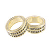 BMW 3 Series F30 Gold Tone 3 x Pcs AC Tune Knob Cover Ring