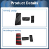 Ford Ranger (2024) Black 3 x Automatic Foot Accelerator Pedal Covers