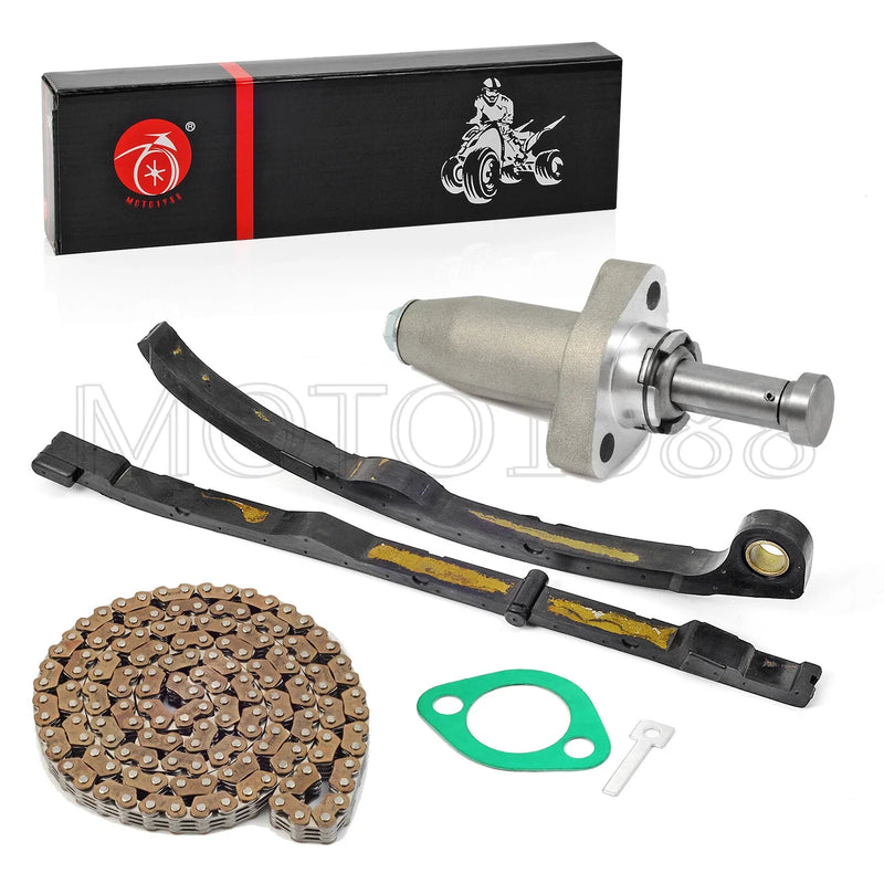 Polaris Predator Outlaw 500 Cam Timing Chain & Tensioner/Guides (2005–2007)