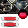 Trailer Red 12 LED Sealed Side Marker Clearance Lights