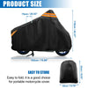 Honda PCX 125 150 Fits 76in Black Motorcycle Cover Waterproof Scooter