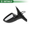 Nissan Sentra 2020-2022 Manual Folding Black Left Side Door Mirror