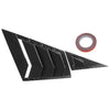 Honda Civic Front Window Louver Vent Cover Trim (2011-2015)