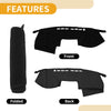 Toyota Mark X (2004-2009) Black 1 x Piece Dashboard Cover Mat