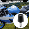 Honda Black 2 Pcs 7/8" 22mm Handlebar End Plug