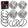 Polaris RZR 570 800 2 x Front & Rear Wheel Bearings (2008–2022)