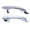 Holden Barina, Cruze 2 x Chrome Outer Door Handles LHF+RHF (2009–2018)