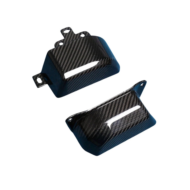 Subaru BRZ, Toyota GR86 2 x Gloss Carbon Fiber Engine Belt Covers (2022-2024)