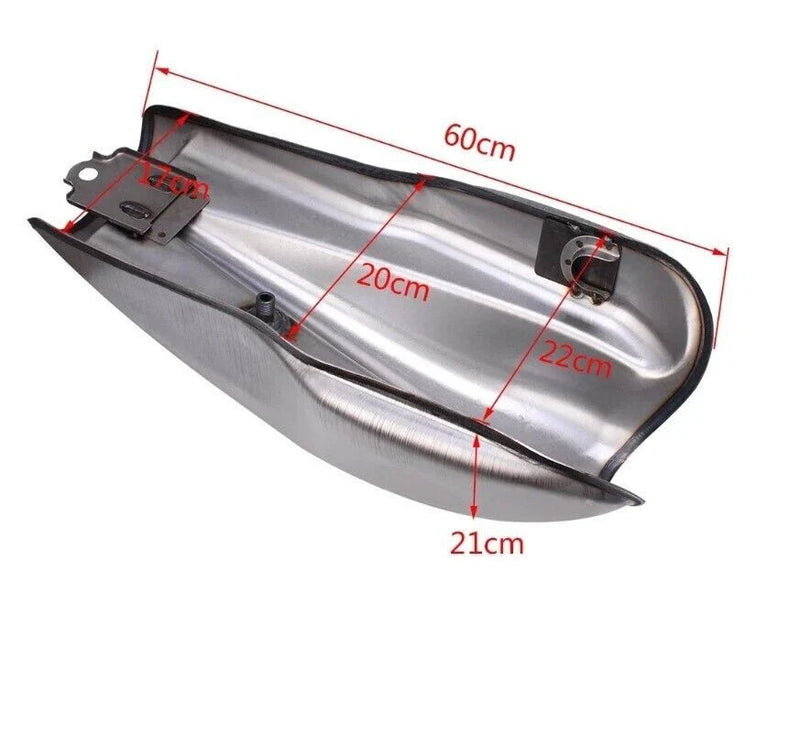 Suzuki Yamaha Honda Cafe Racer Motorcycle 10L Gas Fuel Tank