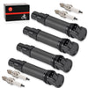 Honda CBR600RR 4X Ignition Coils Iridium Spark Plug (2007–2010)