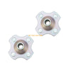Honda TRX300 Fourtrax 2X4 Rear Axle Shaft Wheel Hub Nuts (1992–2000)
