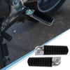Kawasaki Pair 12.5mm Aluminium Alloy Motorcycle Footrest Footpeg Black