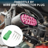 Harley 7 Pin Throttle By Wire Amp Connector Plug Female Wire Terminal