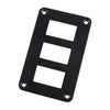 Universal Applications 3 Gang Rocker Switch Control Panel