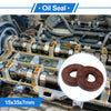 Make Model Oil Seal 15x35x7mm Brown 2 x Seal Ring Shaft Seal FKM Rubber