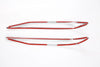 Hyundai Elantra (2021-2024) 2 x ABS Rear Fog Light Lamp Chrome Cover Trim
