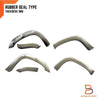 Toyota Hilux MK4 MK5 3" Matte Black Fender Flares (1997-2004)