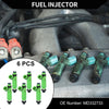 Mitsubishi Montero (1997-2003) 3.0L 6 x Green Fuel Injectors