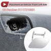BMW 740i Front Left Washer Nozzle Cover Cap Silver Tone (2011-2015)