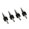 Harley Touring Road Glide 4 x Black Spike Windscreen Screw Bolts (1998-2025)