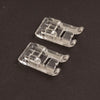 Juki Brother Singer Janome Babylock 2 x Satin Stitch Snap-On Presser Feet